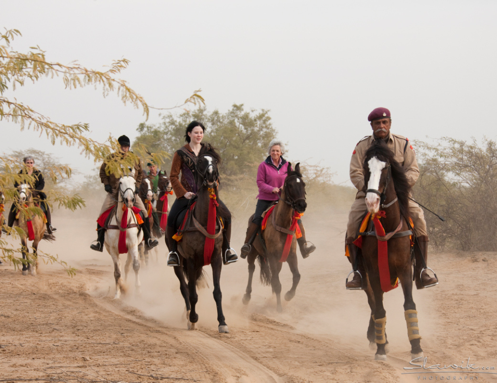 Voyage à cheval en Inde dans les palais oubliés du Rajasthan  