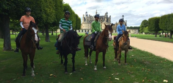 Week-end à cheval dans la Loire : un jour, un château - Caval&go