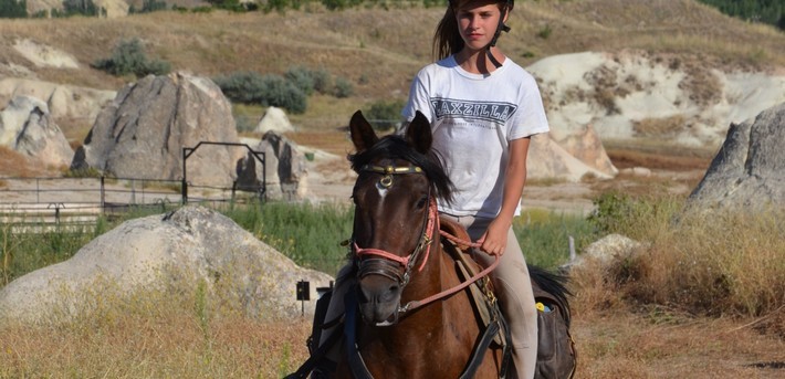 Vacances à cheval en Cappadoce en famille