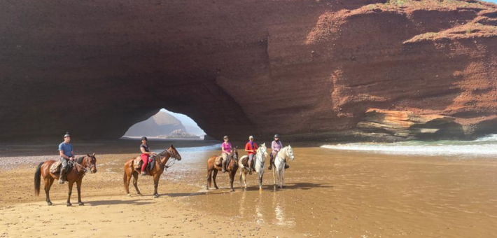 Séjour relation au Cheval, bien-être et yoga sur la côte marocaine - Caval&go