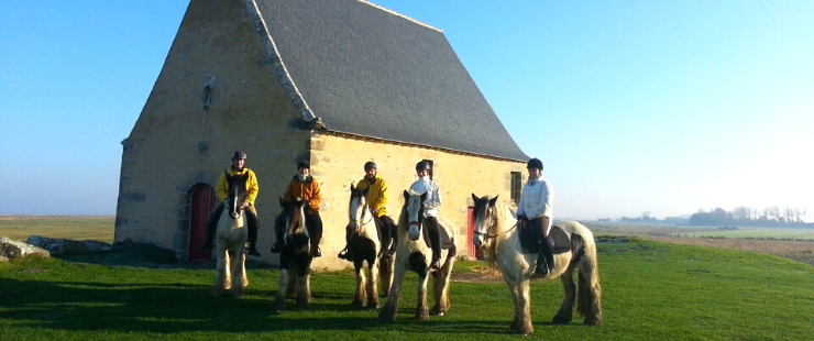 Randonnée équestre de Cancale au Mont-Saint-Michel - Caval&go