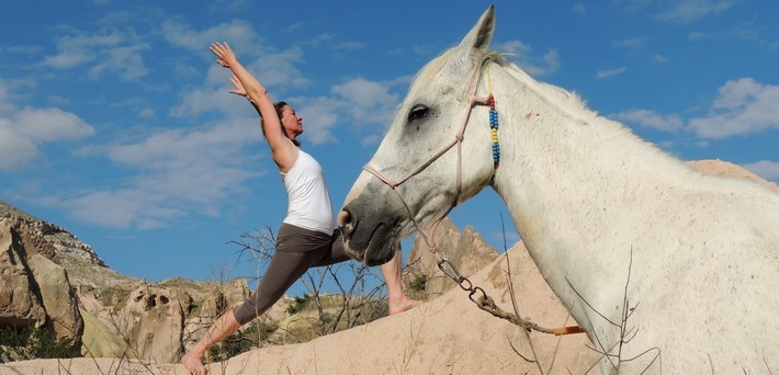 Randonnée cheval ou marche & Yoga en Cappadoce