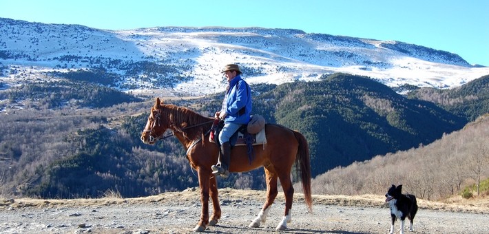 Randonnée équestre dans les Pyrénées espagnoles