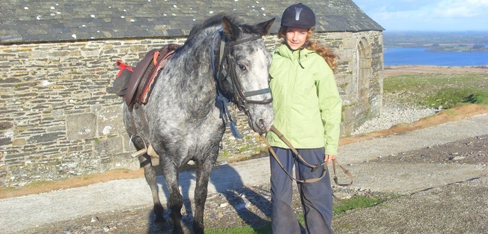 Randonnée à cheval sur les crêtes des Monts d