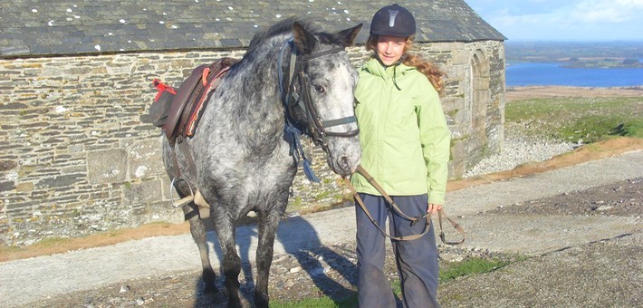 Randonnée à cheval sur les crêtes des Monts d