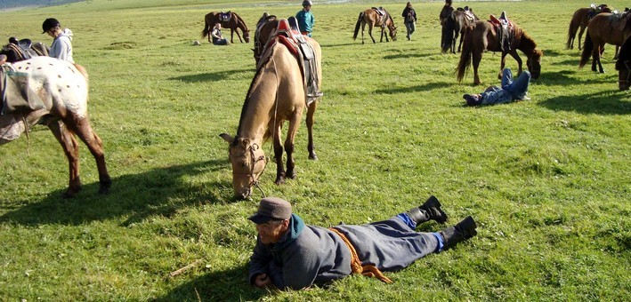 Randonnée à cheval en Mongolie - La province de Zavhkan