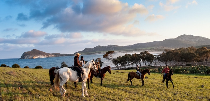 Escapade à cheval sur les plages vierges d