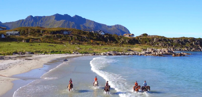 Escapade à cheval dans les îles Lofoten - Caval&go