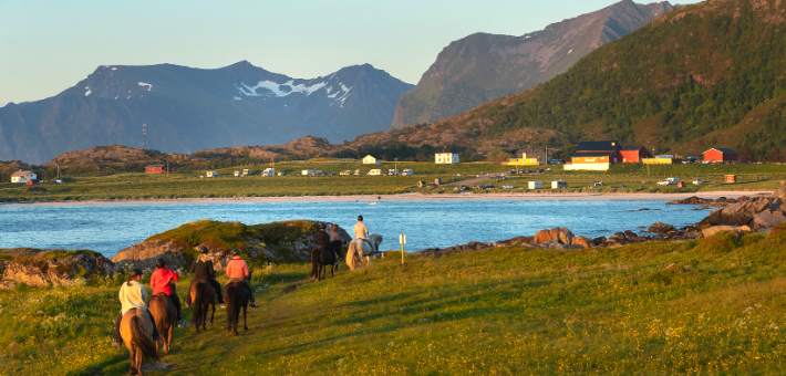 Escapade à cheval dans les îles Lofoten - Caval&go