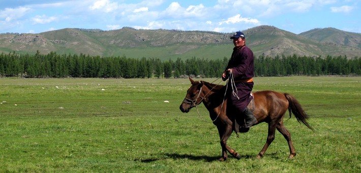 Trek à cheval en Mongolie 