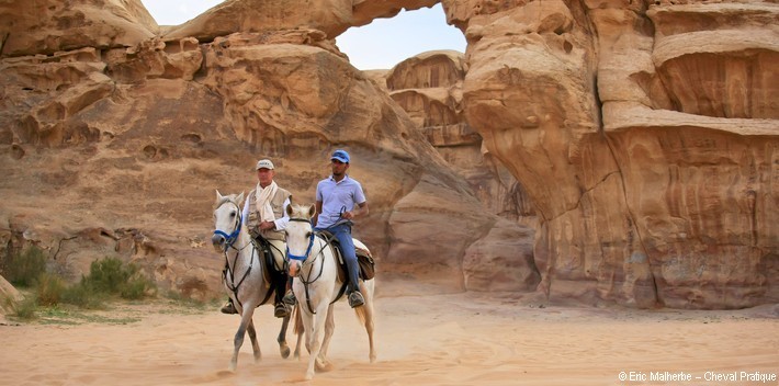 Randonnée à cheval au Royaume Rouge et Or en Jordanie - Caval&go