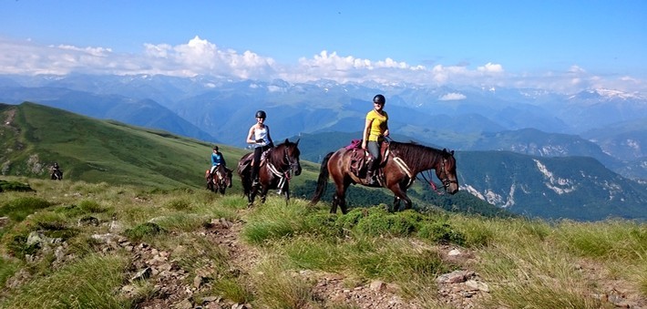 Les Pyrénées à perte de vue