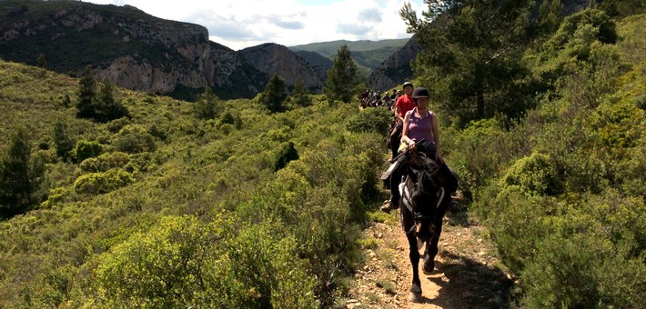Randonnée équestre des Pyrénées à la Méditerranée - Caval&go
