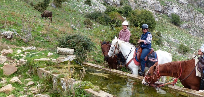 Vacances à cheval en Sicile, Italie