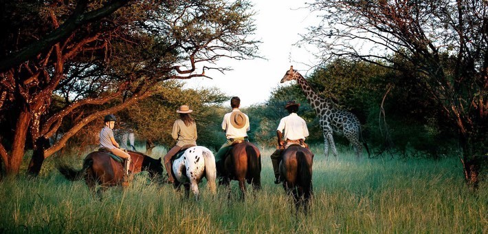 Safari à cheval au Botswana et exploration du delta de l