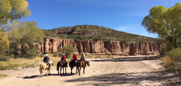 Voyage à cheval en Arizona 